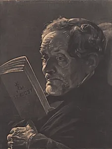 Overlæge C.V. Zahrtmann by Peter Ilsted