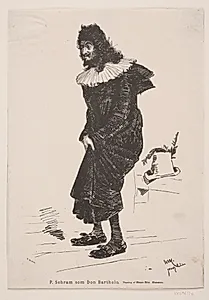 P. Schram som Don Bartholo by Ubekendt