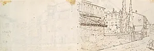 Palazzo Barberini, Rom by Wilhelm Marstrand