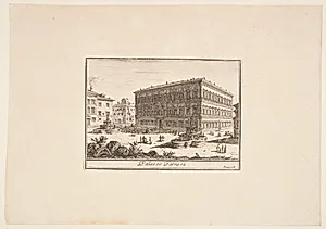 Palazzo Farnese by Giovanni Battista Piranesi