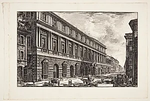Palazzo Vidoni-Caffarelli, tidligere kaldet Palazzo Stoppani by Giovanni Battista Piranesi
