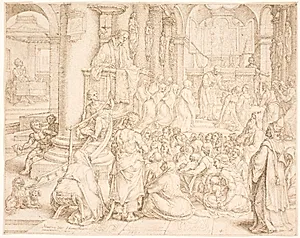 Panem nostrum (vort (daglige) brød) by Maarten van Heemskerck