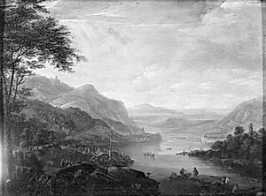 Parti fra Rhinen by Herman Saftleven
