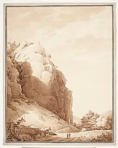 Parti fra sachsisk Schweiz by J.L. Lund