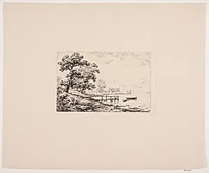 Parti fra Skarritsø by Axel Schovelin