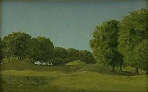 Parti i Dyrehaven by C.W. Eckersberg