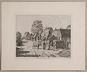 Parti i Kjær by på Als by Madsen, A.P.