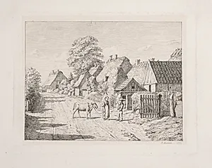 Parti i Kjær by på Als by Madsen, A.P.