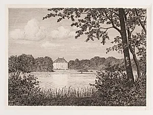 Parti ved Dronninggaard