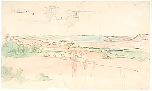 Partie ved Udkanten af Winding [Vinding] Skov i Bryrupegnen by Dankvart Dreyer