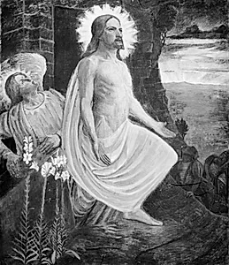 Påskemorgen. Kristi opstandelse by Poul S. Christiansen