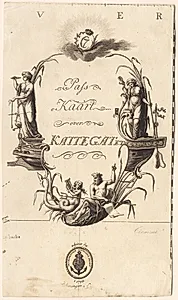 "Pass Kaart over Kattegatet" by J.F. Clemens