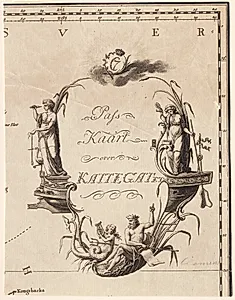 "Pass Kaart over Kattegatet" by J.F. Clemens