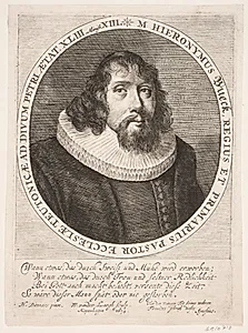 Pastor Hieronymus Buck by Willem van der Laegh