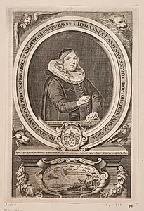 Pastor Johannes Lassenius by Hubert Schaten