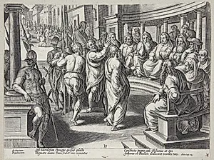 Paulus for ypperstepræsten og rådet by Philips Galle