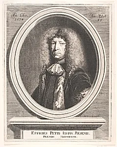 Peder Hansen Resen by Johann Husman