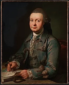 Peder Rahr, købmand i Ribe by Jens Juel