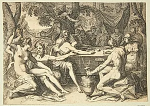 Peleus og Thetis' bryllup