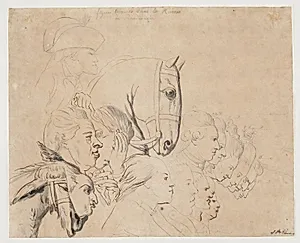 Personer i paladsrevolutionen 1772 by Marie Jeanne Clemens