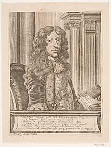 Peter Griffenfeld by Odvardt Helmoldt de Lode