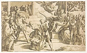 Peters og Paulus' martyrium by Antonio da Trento