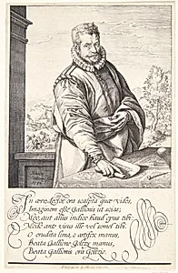 Philip Galle by Hendrick Goltzius