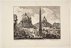 Piazza del Popolo by Giovanni Battista Piranesi