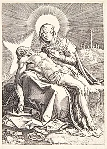 Pietà by Ubekendt
