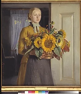 Pigen med solsikkerne