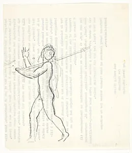 Pigen ved bolværket by Carl Bloch