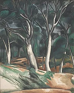 Pinjeskov ved Sausset-les-Pins by André Derain