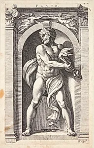 Pluto by Hendrick Goltzius