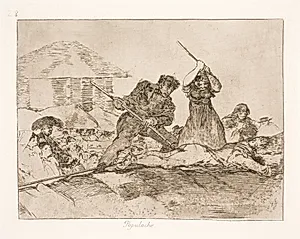 Pøbel (28) by Francisco de Goya