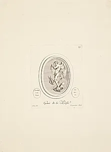 Poesiens genius by Madame de Pompadour