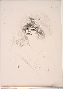 Polaire by Henri de Toulouse-Lautrec