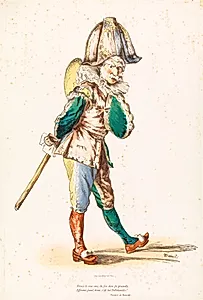 Polichinelle by Édouard Manet