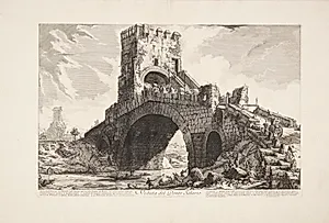 Ponte Salario by Giovanni Battista Piranesi