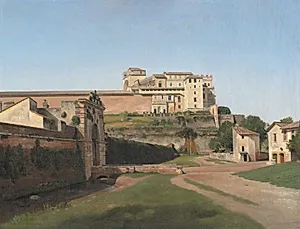 Porta Angelica og en del af Vatikanet
