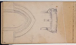 Portal og balkon, Bologna by Niels Larsen Stevns