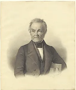 Portræt af Adam Oehlenschlager