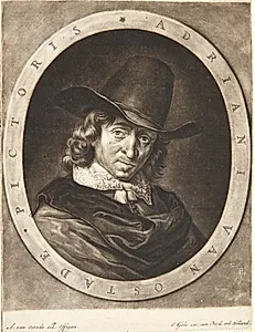 Portræt af Adriaen van Ostade