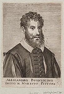 Portræt af Alessandro Bonvicino by Giacomo Piccini