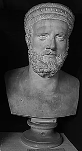 Portræt af Apollonius fra Tyana by Ubekendt