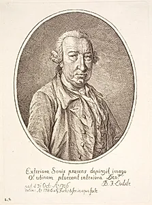 Portræt af Barthold Johan Lodde, oversætter