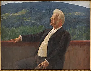Portræt af Bjørnstjerne Bjørnson