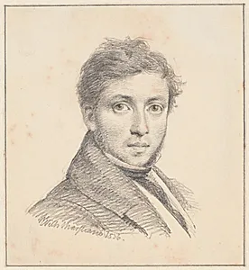 Portræt af C. Købke by Wilhelm Marstrand