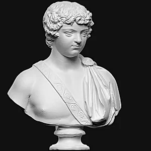 Portræt af Caracalla som ung (kejser 211-218 e.Kr.) by Ubekendt