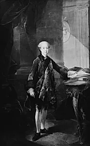 Portræt af Christian VII som kronprins