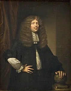 Portræt af Coenraad von Beuningen (1622-1693)?, borgmester i Amsterdam by Caspar Netscher